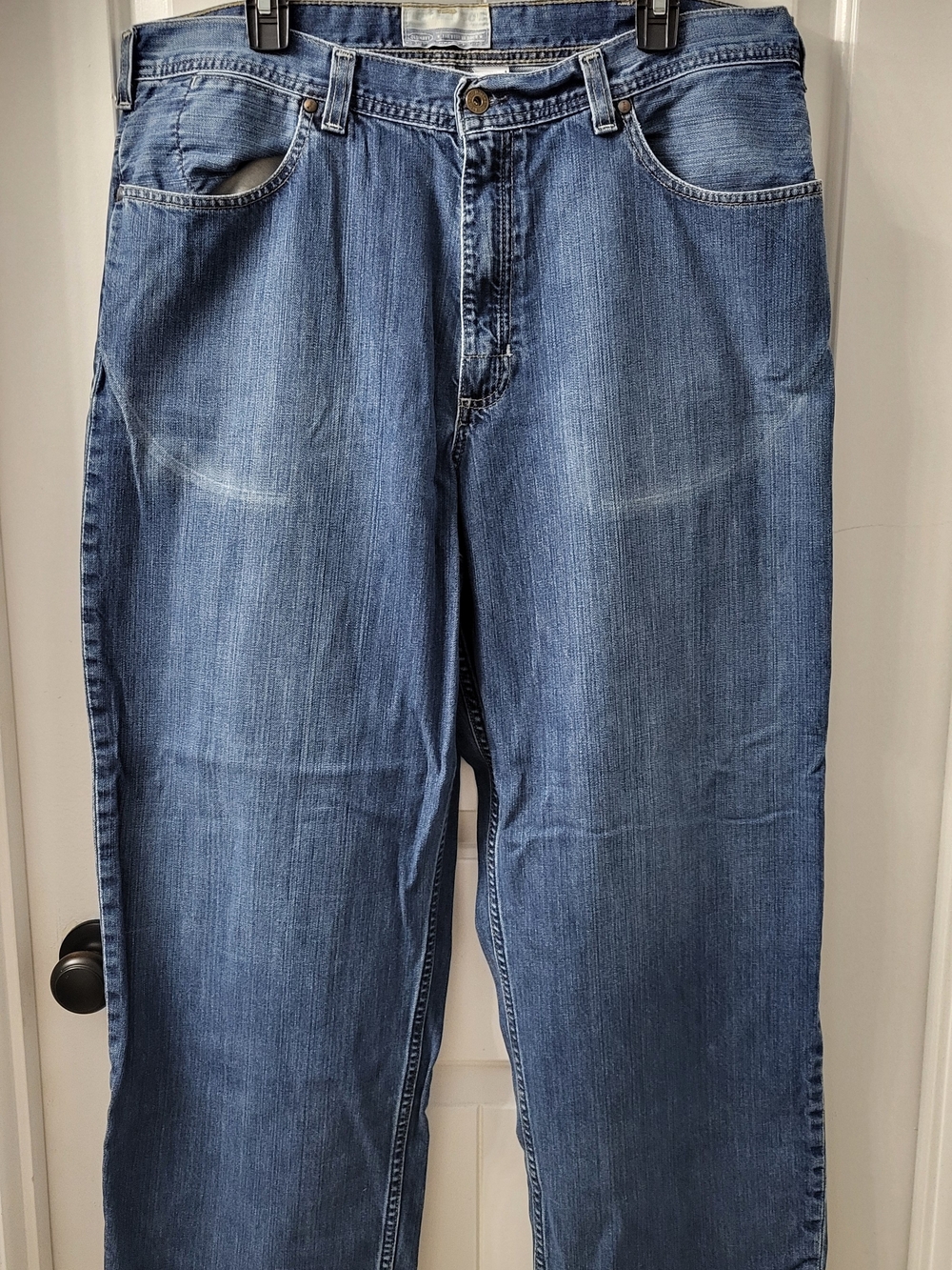 Old Navy Men's Light Blue Straight-Leg Jeans